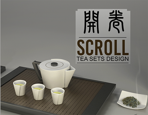 Scroll: A Tea Set Design